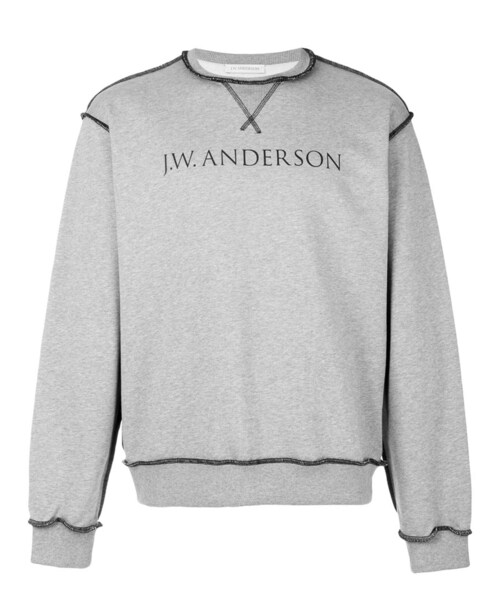 J.W.Anderson（ジェイダブリューアンダーソン）の「J.W.Anderson - ロゴプリント スウェットシャツ - men