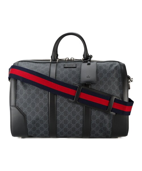 Gucci モノグラム ボストンバッグ Gucci x Adidas Multicolour Printed leather Mini Duffle bag (GUCCI