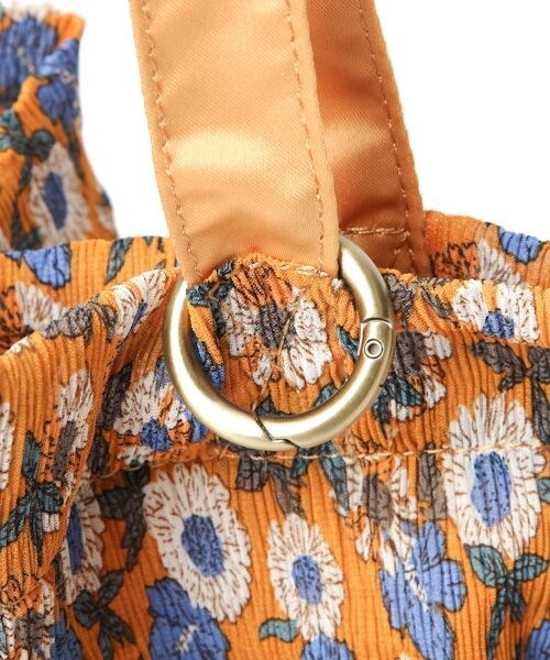 studio CLIP（スタディオクリップ）の「お花柄巾着トートバッグ