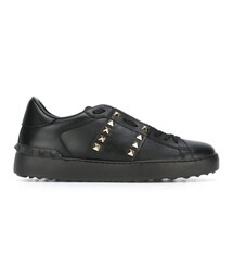 VALENTINO | Valentino - Garavani Rockstud Untitled スニーカー - women - カーフレザー/レザー/プラチナ/rubber - 40.5(スニーカー)