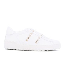 VALENTINO | Valentino - Untitles ロックスタッズ スニーカー - women - カーフレザー/レザー/metal/rubber - 40(スニーカー)