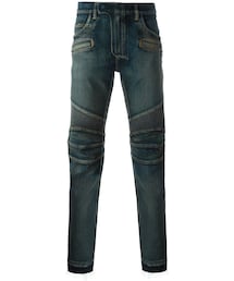 BALMAIN | Balmain - クラシック バイカージーンズ - men - コットン/ポリウレタン - 29(デニムパンツ)