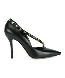 Valentino スタッズ付き ブラックハイヒール サイズ39 Valentino Garavani ワンスタッズ パンプス 100mm | ブラック