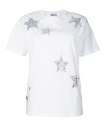 RED VALENTINO | Red Valentino - Stelle Tシャツ - women - コットン/ポリアミド - M(Tシャツ/カットソー)
