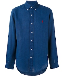 RALPH LAUREN | Ralph Lauren - ボタンダウンシャツ - men - リネン - XXL(シャツ/ブラウス)
