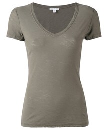 JAMES PERSE | James Perse - Vネックtシャツ - women - コットン - 2(Tシャツ/カットソー)