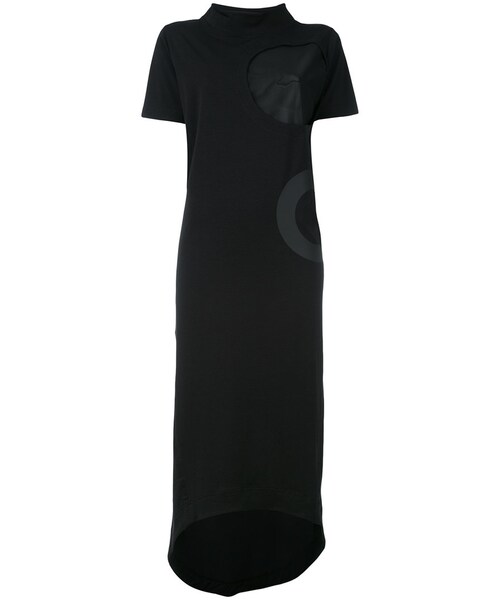 Y 3 ワイスリー の Y 3 ハイネック Tシャツワンピース Women コットン スパンデックス Xs ワンピース Wear