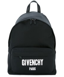 GIVENCHY | Givenchy - ロゴプリント リュック - men - ポリアミド - ワンサイズ(バックパック/リュック)