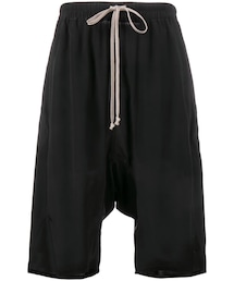 Rick Owens | Rick Owens - サルエル ハーフパンツ - men - アセテート/シルク/コットン - 46(その他パンツ)