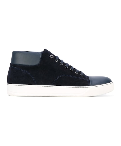 LANVIN（ランバン）の「Lanvin - ハイカットスニーカー - men - レザー