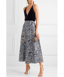 Erdem（アーデム）の「Erdem - Tiana Printed Jacquard Midi Skirt