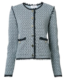 THOM BROWNE（トムブラウン）の「Thom Browne - ノーカラー ツイード