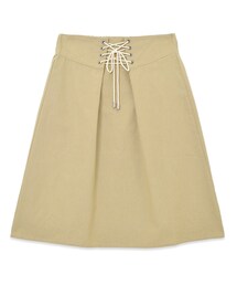 flower | lace up skirt～ﾚｰｽｱｯﾌﾟｽｶｰﾄ(スカート)