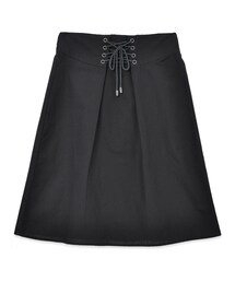 flower | lace up skirt～ﾚｰｽｱｯﾌﾟｽｶｰﾄ(スカート)