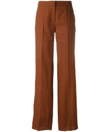 Max Mara | Max Mara - フレアパンツ - women - リネン - 42(その他パンツ)