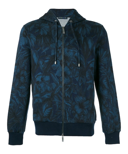 ETRO（エトロ）の「Etro - プリントジップパーカー - men - コットン 