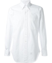 THOM BROWNE | Thom Browne - ポインテッドカラーシャツ - men - コットン - 3(シャツ/ブラウス)