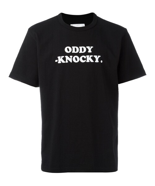 Sacai（サカイ）の「Sacai - Oddy Knocky Tシャツ - men - コットン