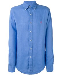 RALPH LAUREN | Ralph Lauren - ボタンダウンシャツ - men - リネン - S(シャツ/ブラウス)