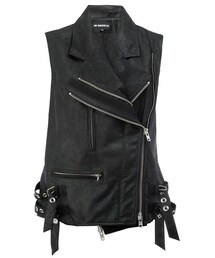 Ann Demeulemeester ラムレザー ライダース ジャケット　36 Ann DEMEULEMEESTER（アンドゥムルメステール）の「Ann Demeulemeester