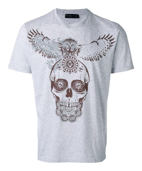 ETRO(エトロ)の「Etro - スカルプリント Tシャツ - men ETRO(エトロ)の「Etro - スカルプリント Tシャツ - men