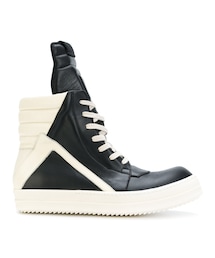 Rick Owens | Rick Owens - ハイカットスニーカー - men - カーフレザー/レザー/rubber - 40(スニーカー)