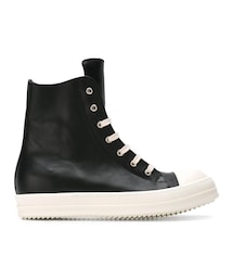Rick Owens | Rick Owens - ハイカットスニーカー - men - カーフレザー/レザー/rubber - 40(スニーカー)