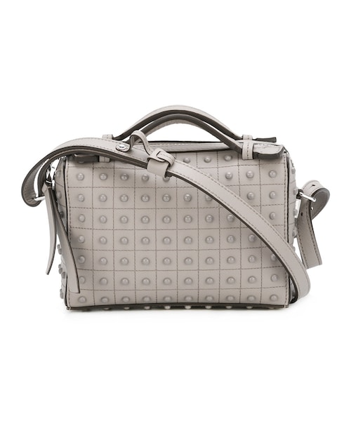 TOD'S スエード ロゴ金具 ワンショルダーバッグ 肩掛け レザー c840 Brandol / TOD'S トッズ ショルダーバッグ レザー 2way 縦型