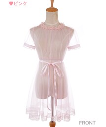 Bobon21 | ベールチュールワンピース(ワンピース)