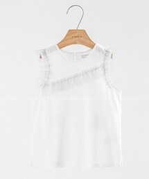 I LOVE J | ステラフリルノースリーブ(タンクトップ)