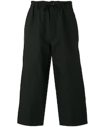 Yohji Yamamoto | Yohji Yamamoto - クロップドパンツ - men - コットン - 3(その他パンツ)