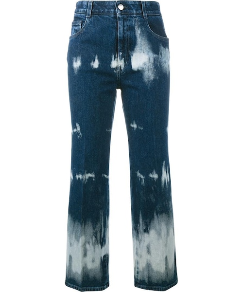 Stella McCartney ジーンズ デニム パンツ クロップド タイダイ STELLA McCARTNEY（ステラマッカートニー）の「Stella McCartney