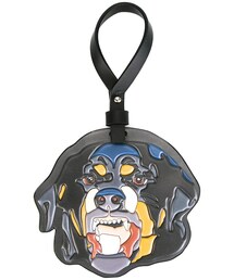 GIVENCHY | Givenchy - Rottweiler エンボス キーリング - women - レザー - ワンサイズ(キーホルダー)