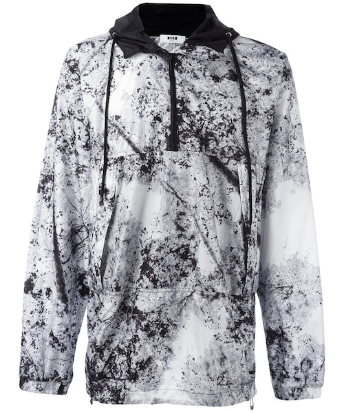 MSGM(エムエスジーエム)の「MSGM - マーブル柄ウィンド MSGM(エムエスジーエム)の「MSGM - マーブル柄ウィンド