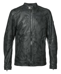 DIESEL | Diesel - ジップジャケット - men - シープスキン/ポリエステル - XL(ライダースジャケット)