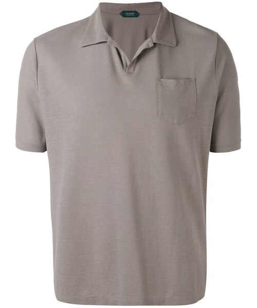 ZANONE（ザノーネ）の「Zanone - チェストポケット ポロシャツ - men