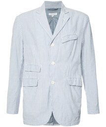 Engineered Garments | Engineered Garments - ピンストライプ柄 ブレザー - men - コットン/ポリエステル - XL(テーラードジャケット)