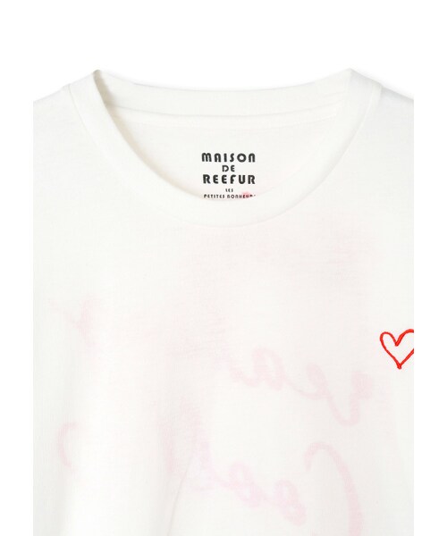 MAISON DE REEFUR（メゾンドリーファー）の「Freaking Cool Tシャツ（トップス・レディース・Gray/White・38）」の5枚目の写真