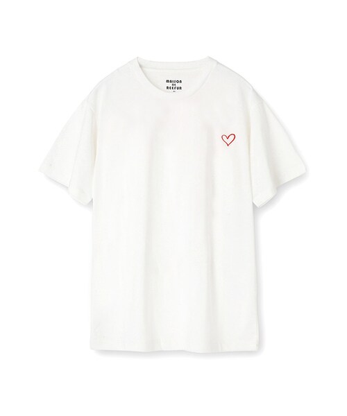 MAISON DE REEFUR（メゾンドリーファー）の「Freaking Cool Tシャツ（トップス・レディース・Gray/White・38）」の3枚目の写真