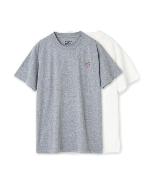 MAISON DE REEFUR（メゾンドリーファー）の「Freaking Cool Tシャツ（トップス・レディース・Gray/White・38）」の11枚目の写真
