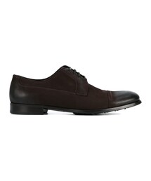DOLCE&GABBANA | Dolce & Gabbana - クラシック ダービーシューズ - men - レザー/rubber - 39.5(モカシン/デッキシューズ)