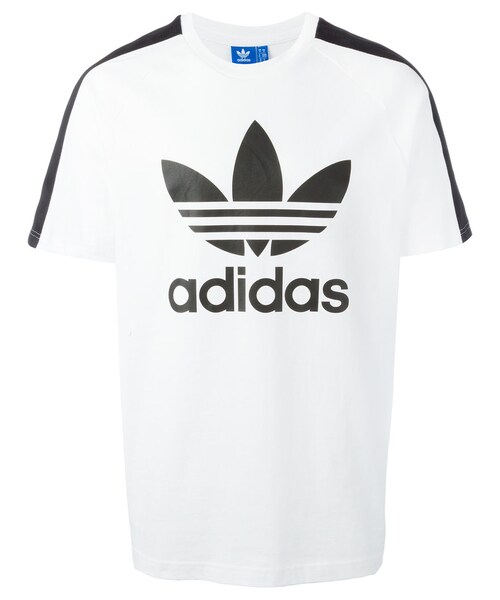 Adidas Originals アディダスオリジナルス の Adidas Originals ロゴプリント Tシャツ Men コットン Xl Tシャツ カットソー Wear