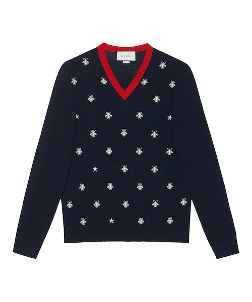 グッチウールセーター蜂XL