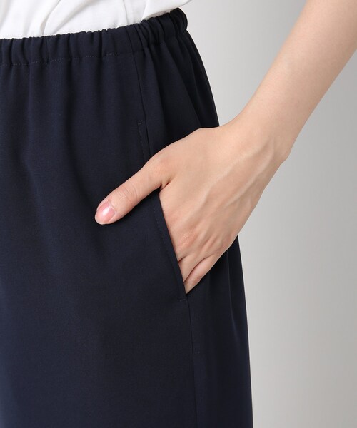 ドゥーズィエムクラス ドロストワイドパンツ ネイビー ドゥーズィエムクラス ドロストワイドパンツ ネイビー - メルカリ