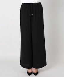 ドゥーズィエムクラス ドロストワイドパンツ ネイビー Deuxieme Classe（ドゥーズィエムクラス）の「追加 ドロスト