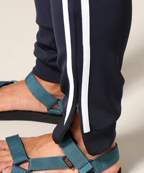 417 EDIFICE（フォーワンセブンエディフィス）の「ジャージーラインパンツ（パンツ・ブラック/S/残り1点/M/在庫あり/L）」の9枚目の写真