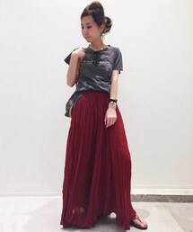 L'Appartement（アパルトモン）の「Lisiere Pleats Skirt