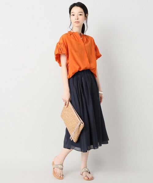 Spick & Span(スピックアンドスパン)の「バルーンスリーブシャツ(トップス・ブラック/フリー/-)」の9枚目の写真