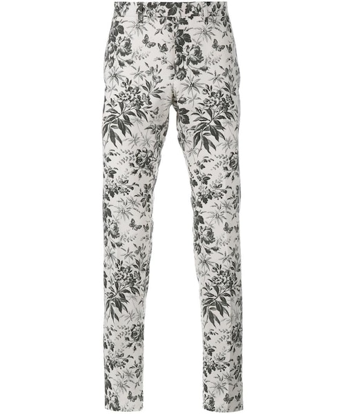 GUCCI（グッチ）の「Gucci - フローラル柄 テーラードパンツ - men