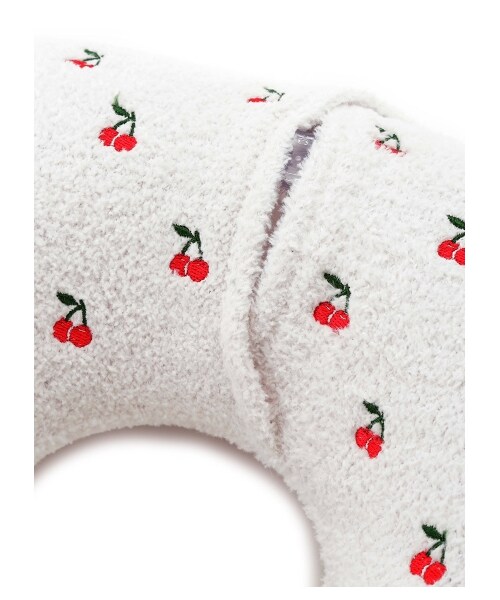 gelato pique（ジェラートピケ）の「モチーフエンブロイダリーネックピロー（ネックピロー・レディース・OWHT/PNK・F）」の5枚目の写真